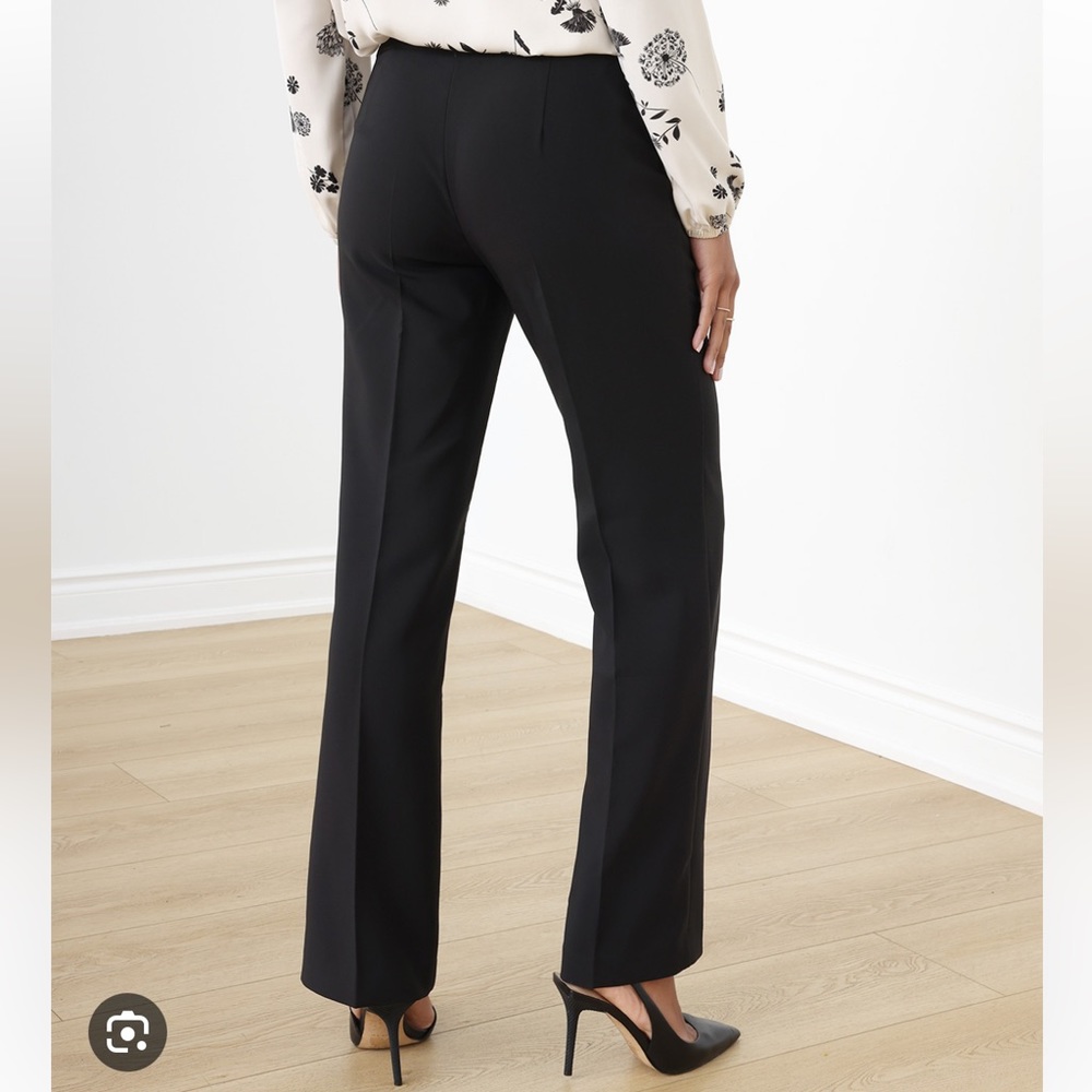 Cleo Black Dress Pant Trouser Business Casual Size 10 Petite